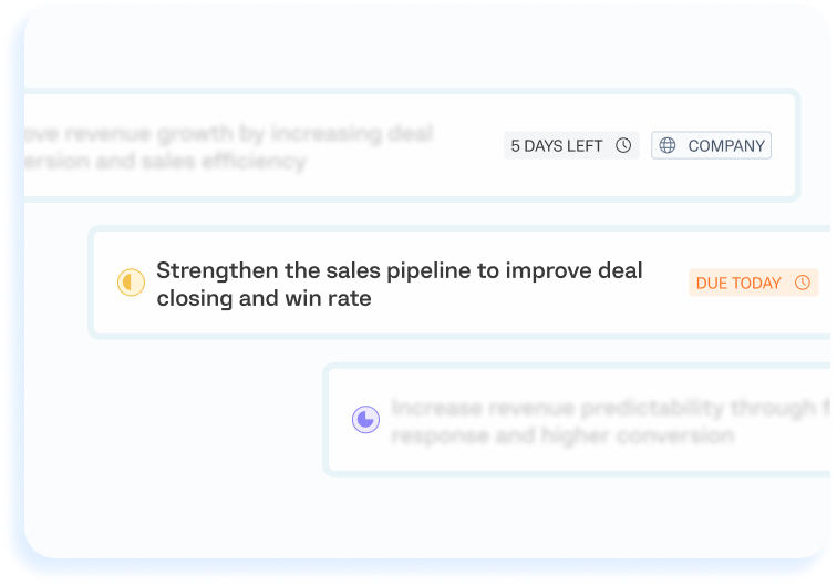 OKR software for setting strategic business objectives